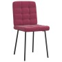 Sillas de comedor 4 unidades terciopelo rojo tinto de , Sillas de comedor - Ref: Foro24-3315185, Precio: 171,90 €, Descuento: %