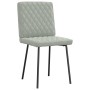 Sillas de comedor 4 unidades terciopelo gris claro de , Sillas de comedor - Ref: Foro24-3315203, Precio: 168,42 €, Descuento: %