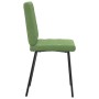 Sillas de comedor 2 unidades terciopelo verde claro de , Sillas de comedor - Ref: Foro24-4101106, Precio: 86,43 €, Descuento: %