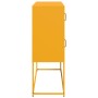 Aparador de acero laminado en frío amarillo 100,5x39x107 cm de , Aparadores - Ref: Foro24-853425, Precio: 138,87 €, Descuento: %