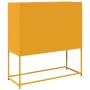 Aparador de acero laminado en frío amarillo 100,5x39x107 cm de , Aparadores - Ref: Foro24-853425, Precio: 138,87 €, Descuento: %