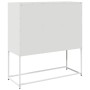 Aparador de acero laminado en frío blanco 100,5x39x107 cm de , Aparadores - Ref: Foro24-853427, Precio: 138,87 €, Descuento: %