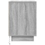 Mesilla de noche con luces LED Sonoma gris 38x34x50 cm de , Mesitas de noche - Ref: Foro24-861275, Precio: 46,57 €, Descuento: %