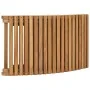 Tumbona plegable con mesa de madera maciza de teca de vidaXL, Tumbonas - Ref: Foro24-310666, Precio: 149,45 €, Descuento: %