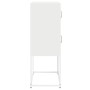 Aparador de acero blanco 68x39x107 cm de , Aparadores - Ref: Foro24-853349, Precio: 101,89 €, Descuento: %