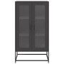 Aparador de acero negro 68x39x123 cm de , Aparadores - Ref: Foro24-853356, Precio: 137,65 €, Descuento: %