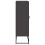 Aparador de acero negro 68x39x123 cm de , Aparadores - Ref: Foro24-853356, Precio: 137,65 €, Descuento: %