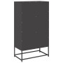Aparador de acero negro 68x39x123 cm de , Aparadores - Ref: Foro24-853356, Precio: 137,65 €, Descuento: %