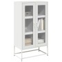 Aparador de acero blanco 68x39x123 cm de , Aparadores - Ref: Foro24-853361, Precio: 176,26 €, Descuento: %