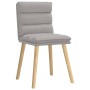Sillas de comedor 4 uds tela gris nube de , Sillas de comedor - Ref: Foro24-3315402, Precio: 217,38 €, Descuento: %