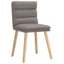 Sillas de comedor 4 unidades tela taupe de , Sillas de comedor - Ref: Foro24-3315399, Precio: 218,95 €, Descuento: %