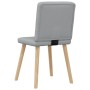 Sillas de comedor 4 unidades tela gris claro de , Sillas de comedor - Ref: Foro24-3315297, Precio: 199,80 €, Descuento: %