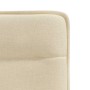 Sillas de comedor 4 unidades tela color crema de , Sillas de comedor - Ref: Foro24-3315327, Precio: 203,05 €, Descuento: %