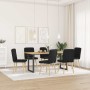 Sillas de comedor giratorias 6 unidades tela negras de , Sillas de comedor - Ref: Foro24-3315463, Precio: 307,03 €, Descuento: %