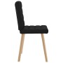 Sillas de comedor giratorias 6 unidades tela negras de , Sillas de comedor - Ref: Foro24-3315463, Precio: 307,03 €, Descuento: %