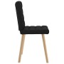 Sillas de comedor 4 unidades tela negras de , Sillas de comedor - Ref: Foro24-3315193, Precio: 205,47 €, Descuento: %