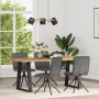 Sillas de comedor giratorias 4 unidades tela gris oscuro de , Sillas de comedor - Ref: Foro24-3315333, Precio: 203,91 €, Desc...