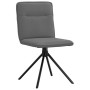 Sillas de comedor giratorias 4 unidades tela gris oscuro de , Sillas de comedor - Ref: Foro24-3315333, Precio: 203,91 €, Desc...