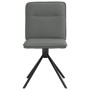 Sillas de comedor giratorias 4 unidades tela gris oscuro de , Sillas de comedor - Ref: Foro24-3315333, Precio: 203,91 €, Desc...