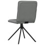 Sillas de comedor giratorias 4 unidades tela gris oscuro de , Sillas de comedor - Ref: Foro24-3315333, Precio: 203,91 €, Desc...