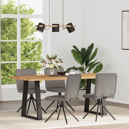 Sillas de comedor 4 unidades tela taupe de , Sillas de comedor - Ref: Foro24-3315338, Precio: 203,91 €, Descuento: %