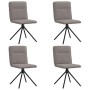 Sillas de comedor 4 unidades tela taupe de , Sillas de comedor - Ref: Foro24-3315338, Precio: 203,91 €, Descuento: %