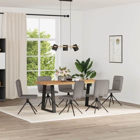 Sillas de comedor 6 unidades de tela gris taupe de , Sillas de comedor - Ref: Foro24-3315608, Precio: 304,67 €, Descuento: %