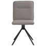Sillas de comedor 6 unidades de tela gris taupe de , Sillas de comedor - Ref: Foro24-3315608, Precio: 304,67 €, Descuento: %