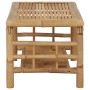 Juego de muebles de jardín con cojines 4 piezas bambú de vidaXL, Conjuntos de jardín - Ref: Foro24-315601, Precio: 472,46 €, ...