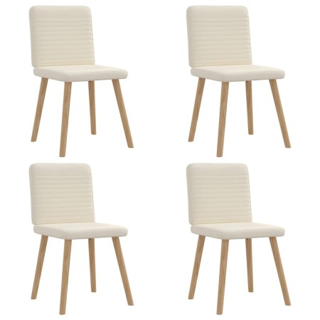 Sillas de comedor 4 unidades lino de , Sillas de comedor - Ref: Foro24-3315255, Precio: 210,56 €, Descuento: %