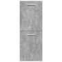 Juego muebles de baño 4 pzas madera contrachapada gris hormigón de , Muebles de baño - Ref: Foro24-3324903, Precio: 365,48 €,...