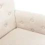 Sillas de comedor con reposabrazos 4 unidades de tela beige de vidaXL, Sillas de comedor - Ref: Foro24-3058295, Precio: 918,8...