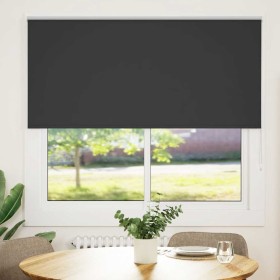 Estor Enrollable Opaco negro 150x175 cm Tela Ancho 146,6 cm de , Persianas y estores - Ref: Foro24-4010904, Precio: 41,35 €, ...