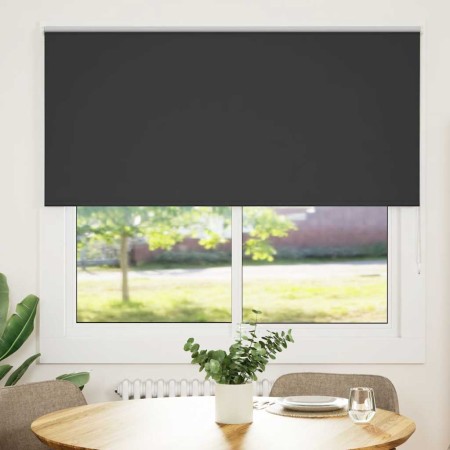 Estor Enrollable Opaco negro 150x175 cm Tela Ancho 146,6 cm de , Persianas y estores - Ref: Foro24-4010904, Precio: 41,35 €, ...
