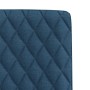 Sillas de comedor 4 unidades tela azul de , Sillas de comedor - Ref: Foro24-3315229, Precio: 201,72 €, Descuento: %