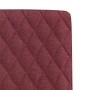 Sillas de comedor 6 unidades tela rojo tinto de , Sillas de comedor - Ref: Foro24-3315494, Precio: 301,37 €, Descuento: %
