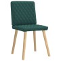 Sillas de comedor 6 unidades tela verde oscuro de , Sillas de comedor - Ref: Foro24-3315496, Precio: 302,98 €, Descuento: %