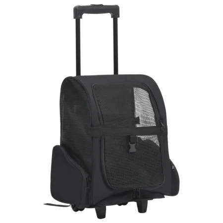 Carro plegable para mascotas multiusos negro de vidaXL, Cochecitos para mascotas - Ref: Foro24-171019, Precio: 61,09 €, Descu...