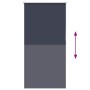 Estor Enrollable Opaco marino 65x130 cm Tela Ancho 60,7 cm de , Persianas y estores - Ref: Foro24-4011485, Precio: 19,58 €, D...