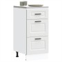 Mueble bajo de cocina Porto madera contrachapada blanca de , Armarios de cocina - Ref: Foro24-854220, Precio: 93,00 €, Descue...