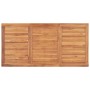 Mesa de comedor de jardín madera maciza de teca 160x80x77 cm de vidaXL, Mesas de jardín - Ref: Foro24-315620, Precio: 286,19 ...