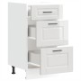 Mueble bajo de cocina Porto alto brillo blanco de , Armarios de cocina - Ref: Foro24-854222, Precio: 100,65 €, Descuento: %