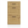 Mueble bajo de cocina porto roble artesano madera reconstituida de , Armarios de cocina - Ref: Foro24-854229, Precio: 89,79 €...