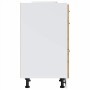Mueble bajo de cocina porto roble artesano madera reconstituida de , Armarios de cocina - Ref: Foro24-854229, Precio: 89,79 €...