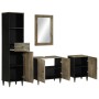Conjunto de muebles de baño 4 piezas madera maciza de mango de , Muebles de baño - Ref: Foro24-3310020, Precio: 385,01 €, Des...