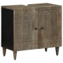 Conjunto de muebles de baño 4 piezas madera maciza de mango de , Muebles de baño - Ref: Foro24-3310020, Precio: 385,01 €, Des...