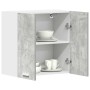 Armario de pared de cocina madera de ingeniería gris hormigón de , Armarios de cocina - Ref: Foro24-861228, Precio: 45,94 €, ...