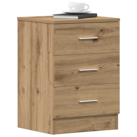 Mesitas de noche 2 uds madera roble artisan 38x35x55 cm de , Mesitas de noche - Ref: Foro24-861127, Precio: 104,08 €, Descuen...