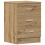 Mesitas de noche 2 uds madera roble artisan 38x35x55 cm de , Mesitas de noche - Ref: Foro24-861127, Precio: 104,08 €, Descuen...