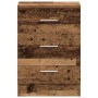 Mesitas noche 2uds madera contrachapada madera vieja 38x35x55cm de , Mesitas de noche - Ref: Foro24-861125, Precio: 113,24 €,...